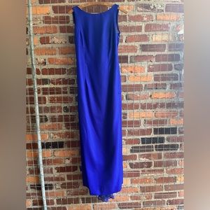 Vivian Dessy Diamond NY Dessy Creations Blue Violet Formal Long Dress